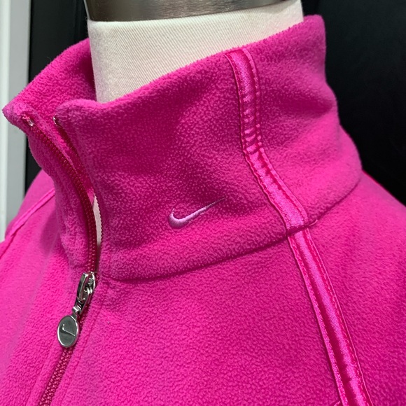 NIKE Mock Neck Full Front ZIP Fleece Jacket - Picture 6 of 6